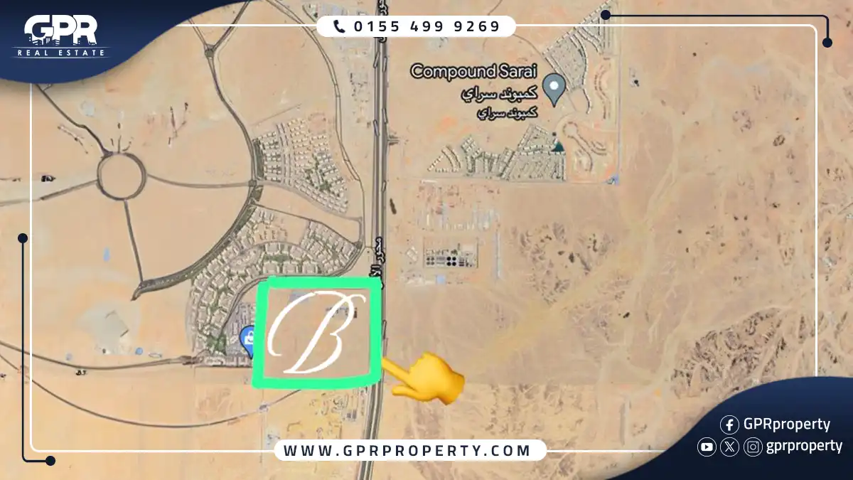 موقع-كمبوند-ذا-باترفلاي-المستقبل-سيتي